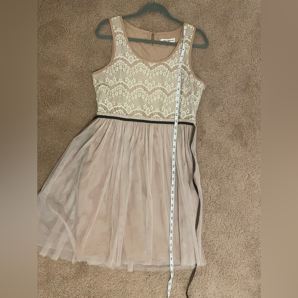 Altar’d State Lace & Tulle Blush Dress - Picture 2 of 12